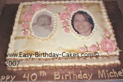 40th Birthday Cake Idea