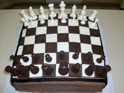 Vintage Chess Club Chess Board White Set Edible Cake Topper Image ABPI – A  Birthday Place