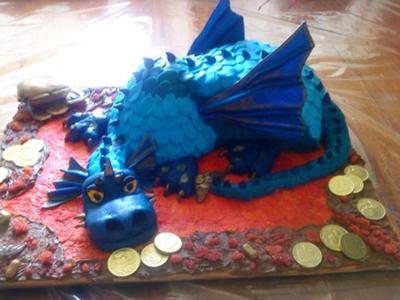 Easy Dragon Birthday Cake Kids Will Love
