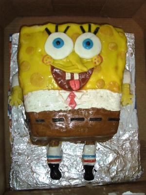 Spongebob Theme Cake — PattiCakes Bakery