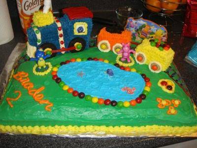 Thomas The Train Cake | bakehoney.com