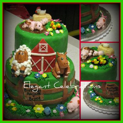 Down on the Farm Cake