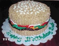 hamburger cake