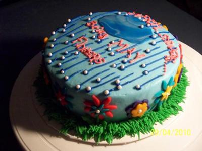 April Showers Cake