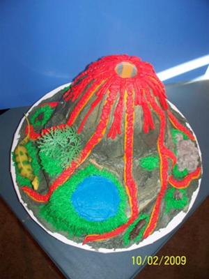 Volcano Cake