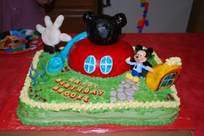 mickey mouse sheet cake